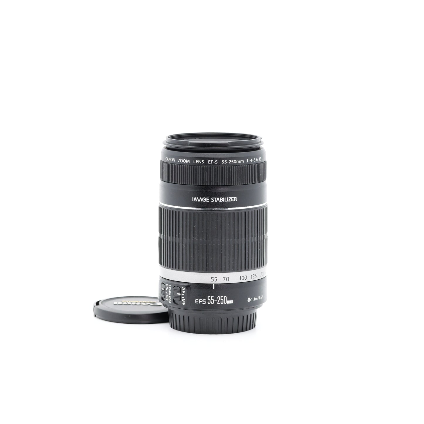 Canon EF-S 55-250mm F4-5.6 IS レンズ キヤノン EF-Sマウント