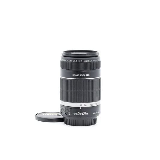 Canon EF-S 55-250mm F4-5.6 IS レンズ キヤノン EF-Sマウント