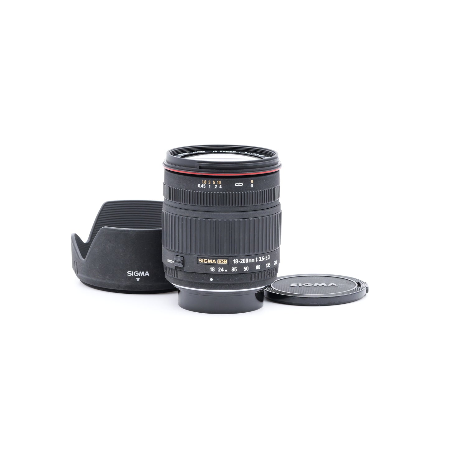 SIGMA 18-200mm F3.5-6.3 DC レンズ ペンタックス Kマウント