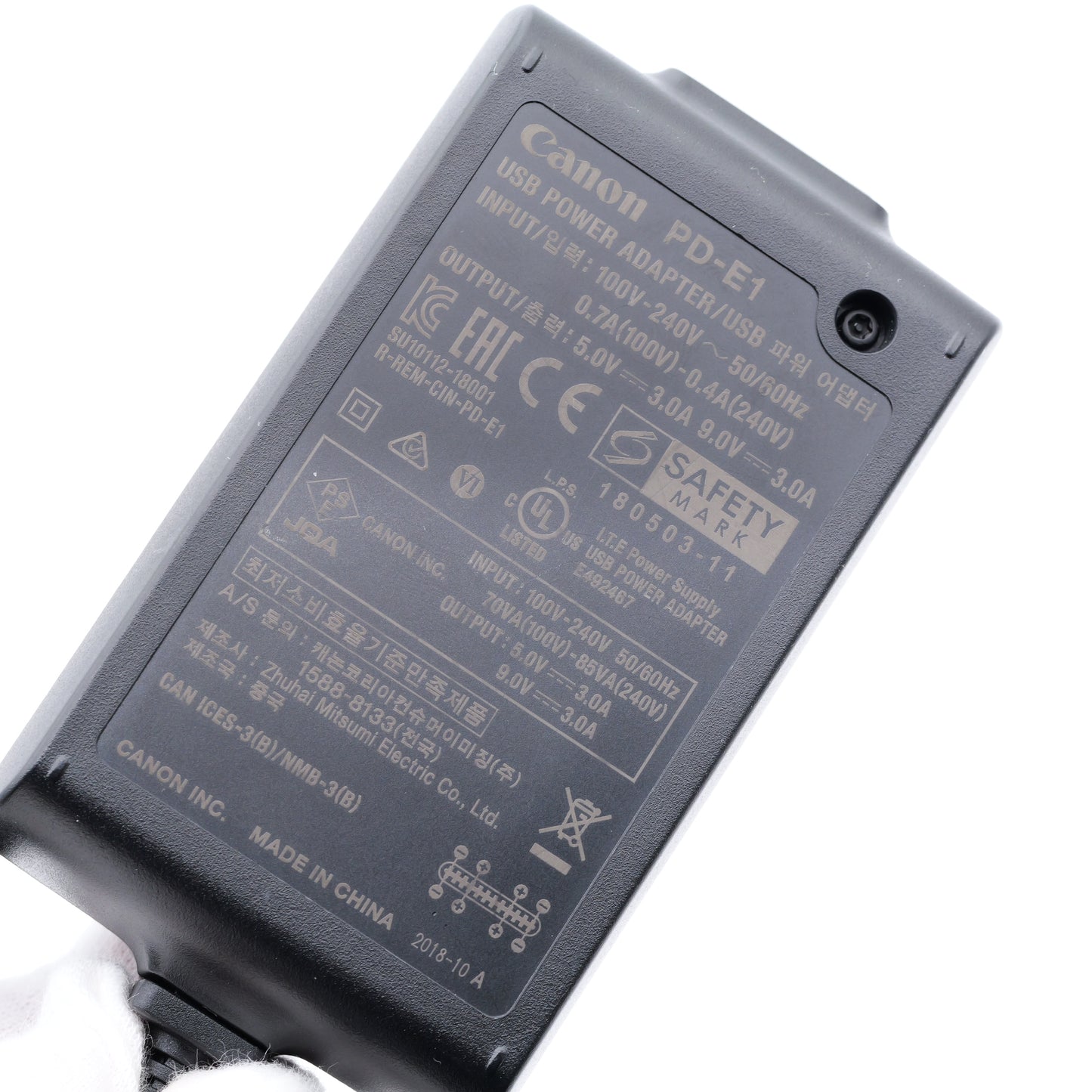 Canon PD-E1 EOS R用 電源アダプター キヤノン