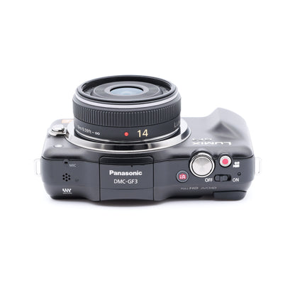 Panasonic DMC-GF3 14mm F2.5 H-H014 ミラーレス一眼 パナソニック マイクロフォーサーズマウント
