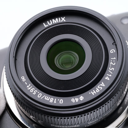 Panasonic DMC-GF3 14mm F2.5 H-H014 ミラーレス一眼 パナソニック マイクロフォーサーズマウント
