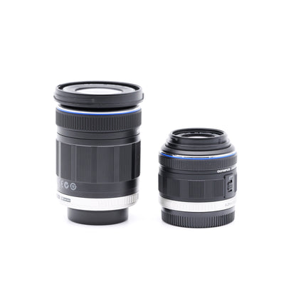 OLYMPUS M.ZUIKO DIGITAL 14-42mm F3.5-5.6 II & 40-150mm F4-5.6 レンズ オリンパス マイクロフォーサーズマウント
