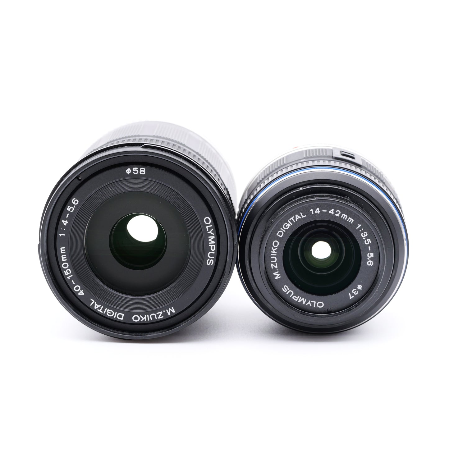OLYMPUS M.ZUIKO DIGITAL 14-42mm F3.5-5.6 II & 40-150mm F4-5.6 レンズ オリンパス マイクロフォーサーズマウント