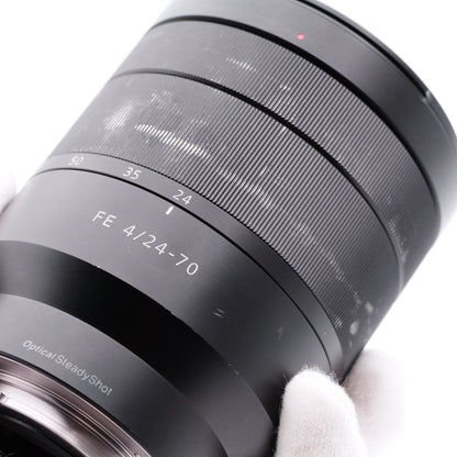訳有品 SONY FE 24-70mm F4 ZA OSS SEL2470Z レンズ ソニー Eマウント