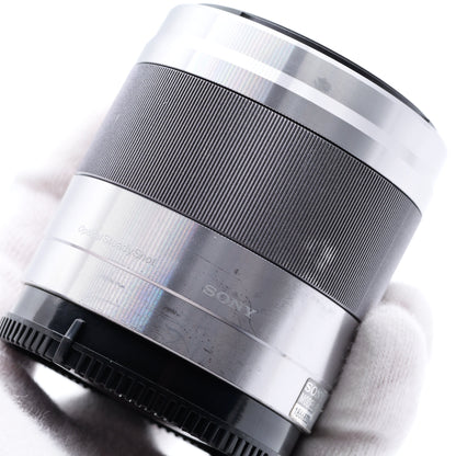 SONY E 50mm F1.8 SEL50F18 シルバー レンズ ソニー Eマウント
