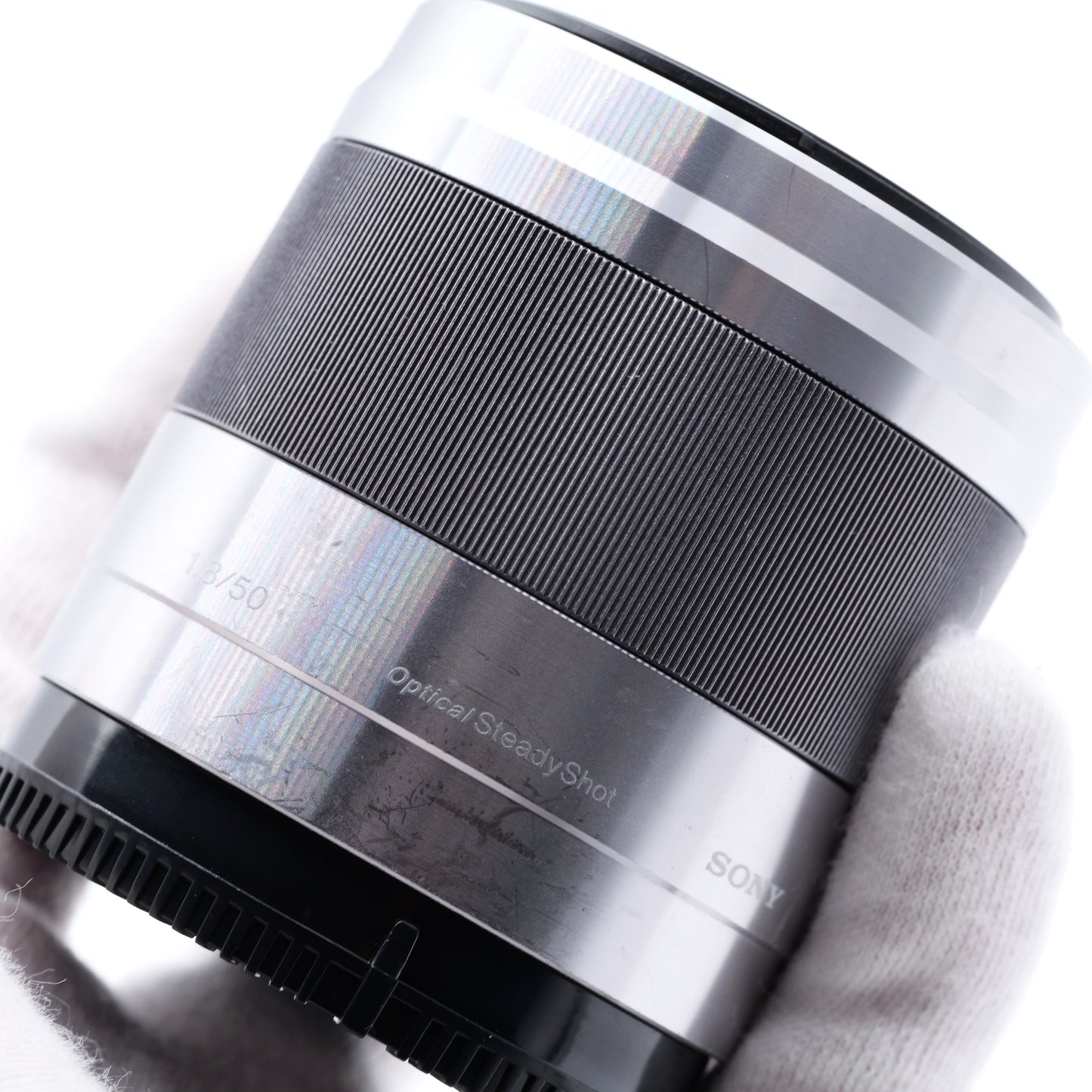 SONY E 50mm F1.8 SEL50F18 シルバー レンズ ソニー Eマウント