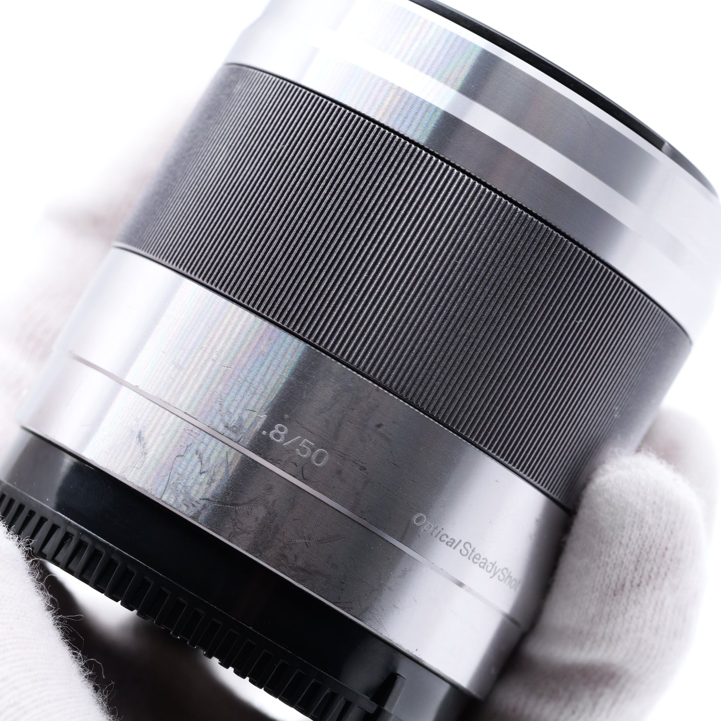 SONY E 50mm F1.8 SEL50F18 シルバー レンズ ソニー Eマウント
