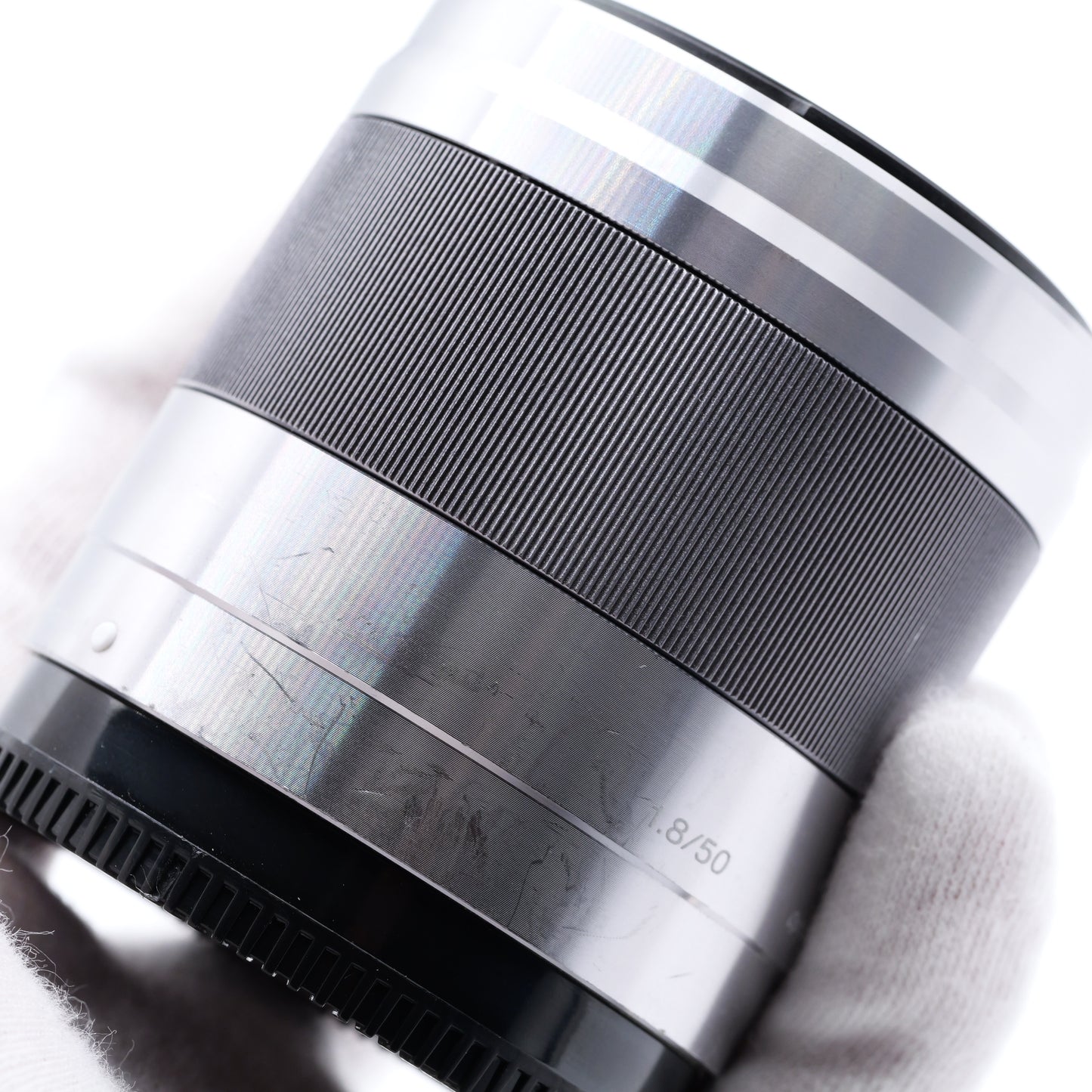 SONY E 50mm F1.8 SEL50F18 シルバー レンズ ソニー Eマウント