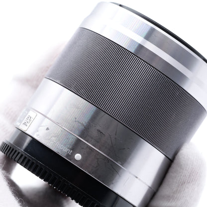 SONY E 50mm F1.8 SEL50F18 シルバー レンズ ソニー Eマウント