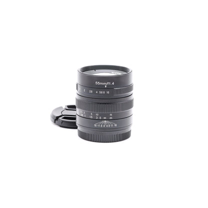 7Artisans 55mm F1.4 レンズ マイクロフォーサーズマウント