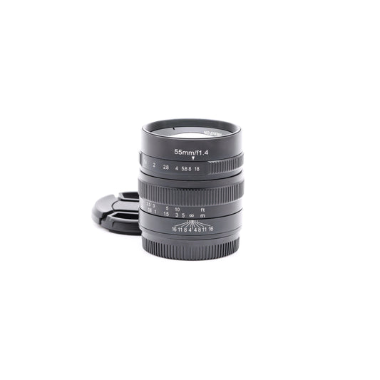7Artisans 55mm F1.4 レンズ マイクロフォーサーズマウント