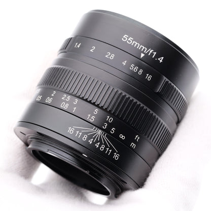 7Artisans 55mm F1.4 レンズ マイクロフォーサーズマウント