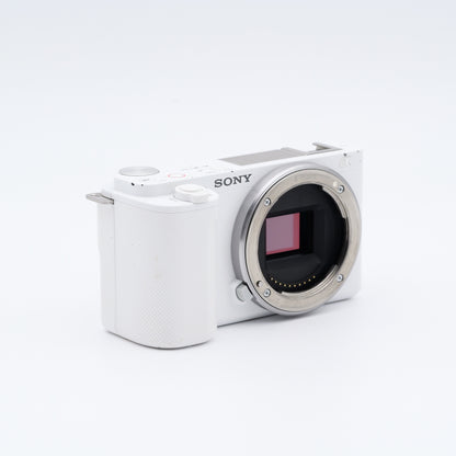 SONY VLOGCAM ZV-E10 ホワイト ミラーレス一眼 ソニー Eマウント