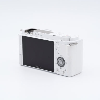 SONY VLOGCAM ZV-E10 ホワイト ミラーレス一眼 ソニー Eマウント