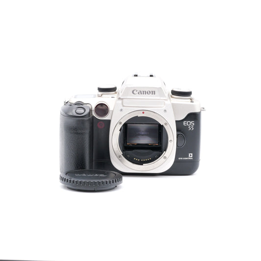 Canon EOS 55 シルバー フィルムカメラ キヤノン EFマウント