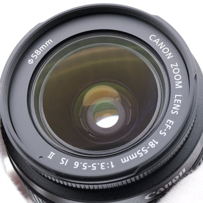 Canon EF-S 18-55mm F3.5-5.6 IS II レンズ キヤノン EF/EF-Sマウント
