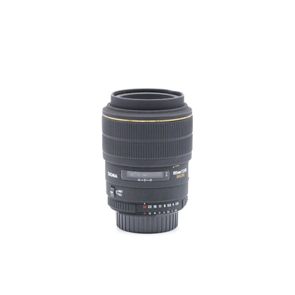 訳有品 SIGMA 105mm F2.8 D MACRO レンズ ニコン Fマウント