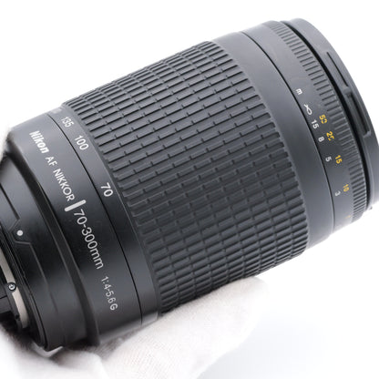 訳有品 Nikon AF NIKKOR 70-300mm F4-5.6 G ブラック レンズ ニコン Fマウント