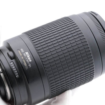 訳有品 Nikon AF NIKKOR 70-300mm F4-5.6 G ブラック レンズ ニコン Fマウント