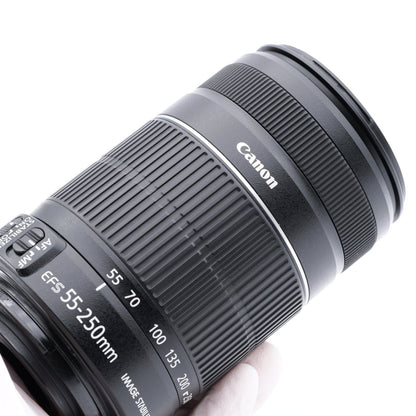 Canon EF-S 55-250mm F4-5.6 IS II レンズ キヤノン EF/EF-Sマウント