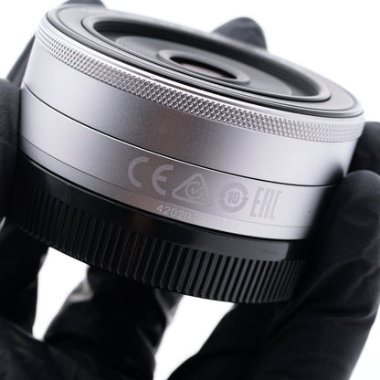 Canon   EF-M 22mm F2 STM シルバー レンズ キヤノン EF-Mマウント