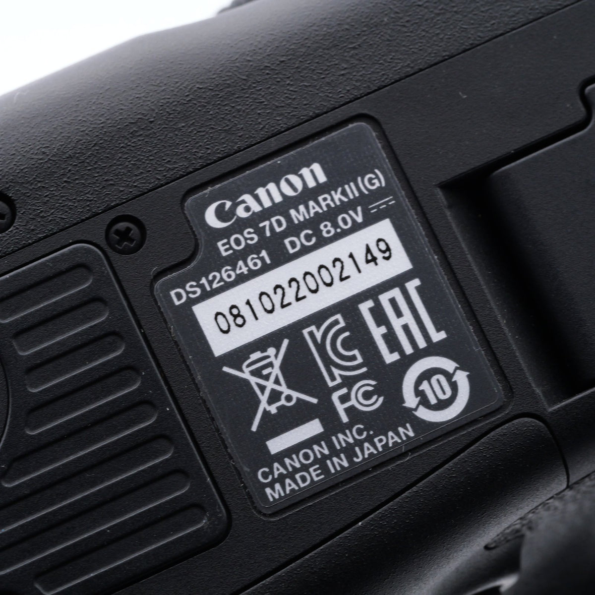 Canon EOS 7D MarkII デジタル一眼レフ キヤノン EF/EF-Sマウント