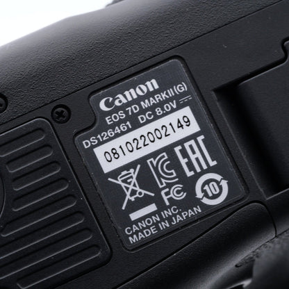 Canon EOS 7D MarkII デジタル一眼レフ キヤノン EF/EF-Sマウント