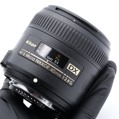 Nikon AF-S DX NIKKOR 40mm F2.8 G Micro レンズ ニコン Fマウント