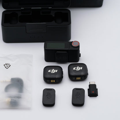 DJI MIC 3（2 TX + 1 RX + 充電ケース）ワイヤレスマイク ディージェイアイ