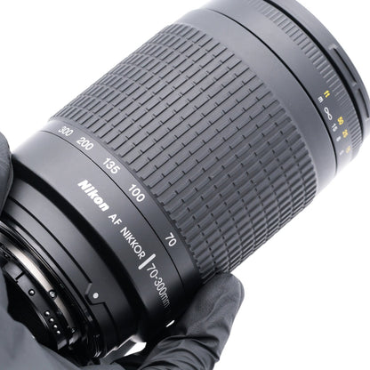 Nikon AF NIKKOR 70-300mm F4-5.6 G ブラック レンズ ニコン Fマウント
