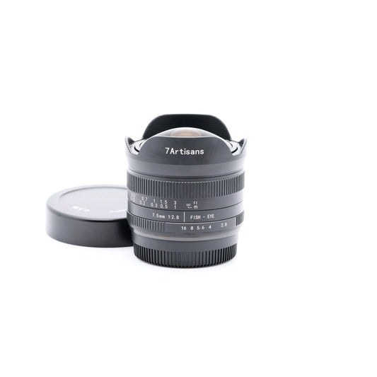 7Artisans 7.5mm F2.8 FISH-EYE II ED レンズ フジフイルム Xマウント