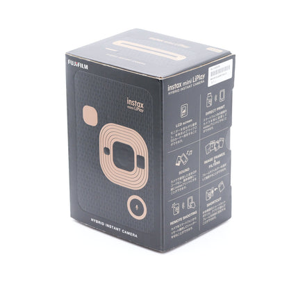 FUJIFILM instax mini LiPlay エレガントブラック インスタントカメラ フジフイルム