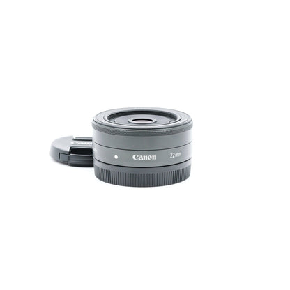 Canon EF-M 22mm F2 STM シルバー レンズ キヤノン EF-Mマウント