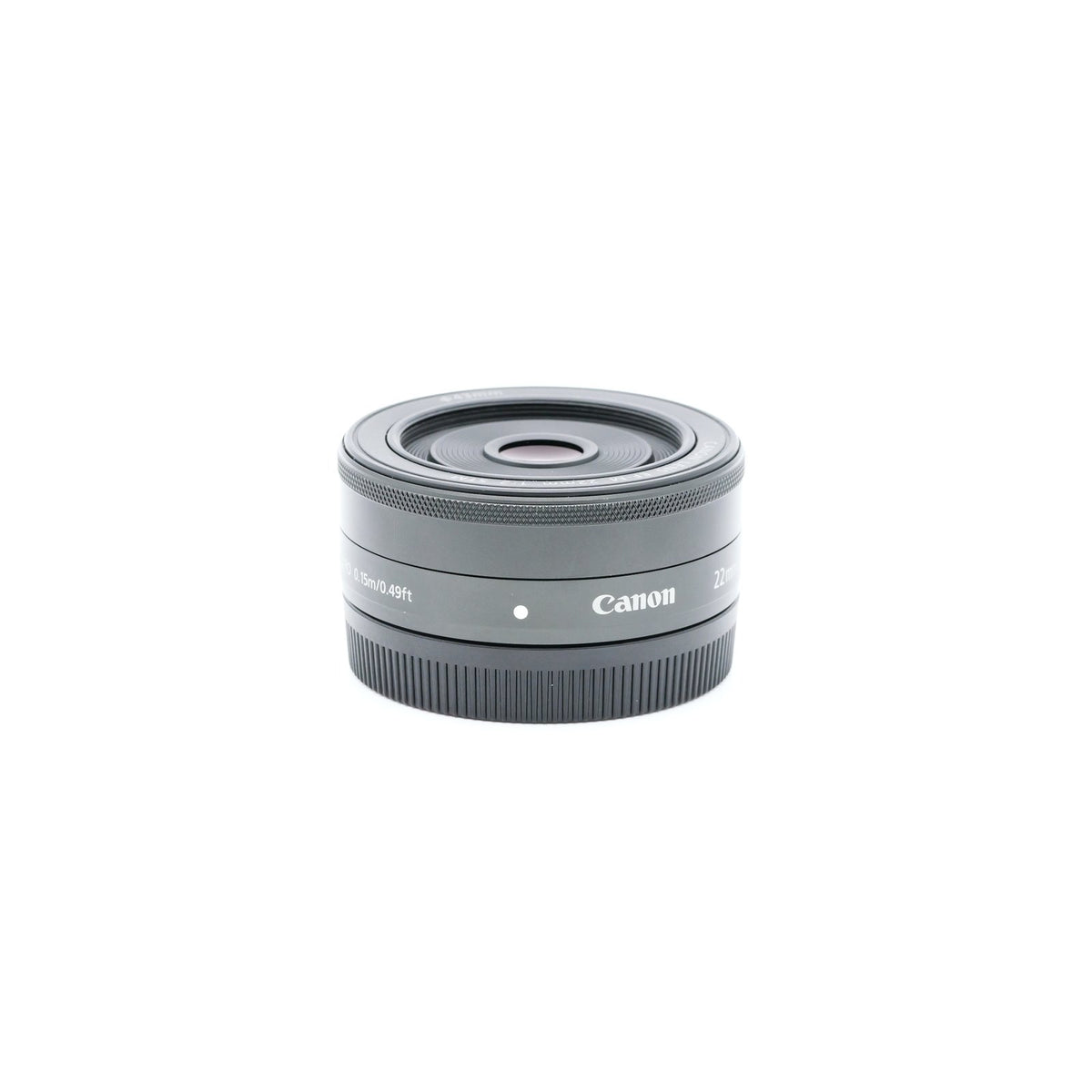 Canon EF-M 22mm F2 STM シルバー レンズ キヤノン EF-Mマウント