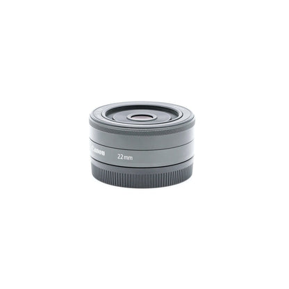 Canon EF-M 22mm F2 STM シルバー レンズ キヤノン EF-Mマウント