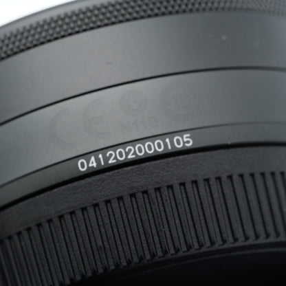 Canon EF-M 22mm F2 STM シルバー レンズ キヤノン EF-Mマウント