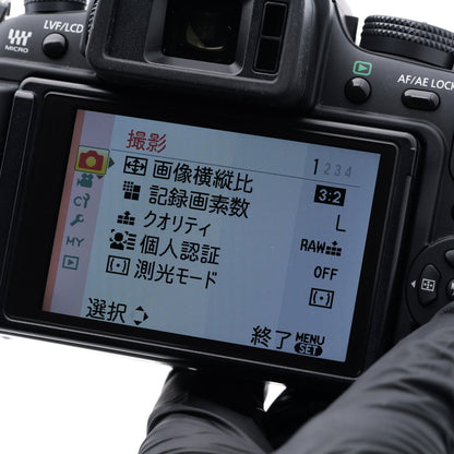 Panasonic DMC-GH1 ブラック ミラーレス一眼 パナソニック マイクロフォーサーズマウント