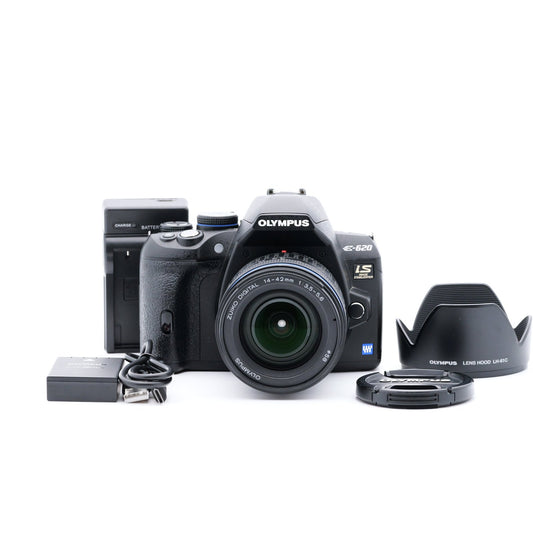 訳有品 OLYMPUS E-620 ZUIKO DIGITAL 14-42mm F3.5-5.6 デジタル一眼レフ オリンパス フォーサーズマウント