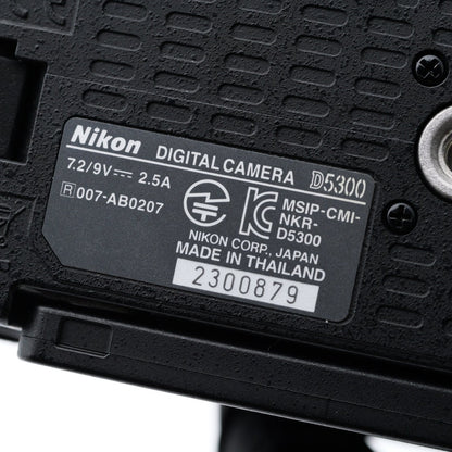 Nikon D5300 ブラック デジタル一眼レフ ニコン Fマウント