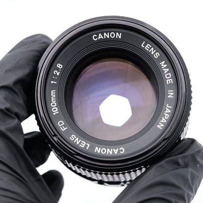 Canon New FD 100mm F2.8 レンズ キヤノン FDマウント