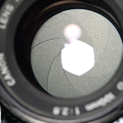 Canon New FD 100mm F2.8 レンズ キヤノン FDマウント