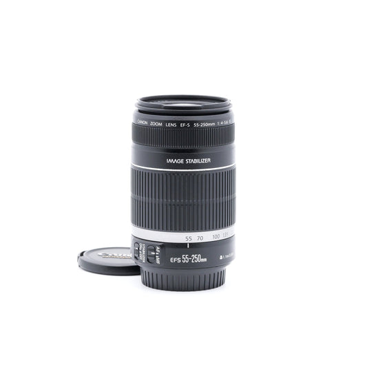 Canon EF-S 55-250mm F4-5.6 IS レンズ キヤノン EF/EF-Sマウント