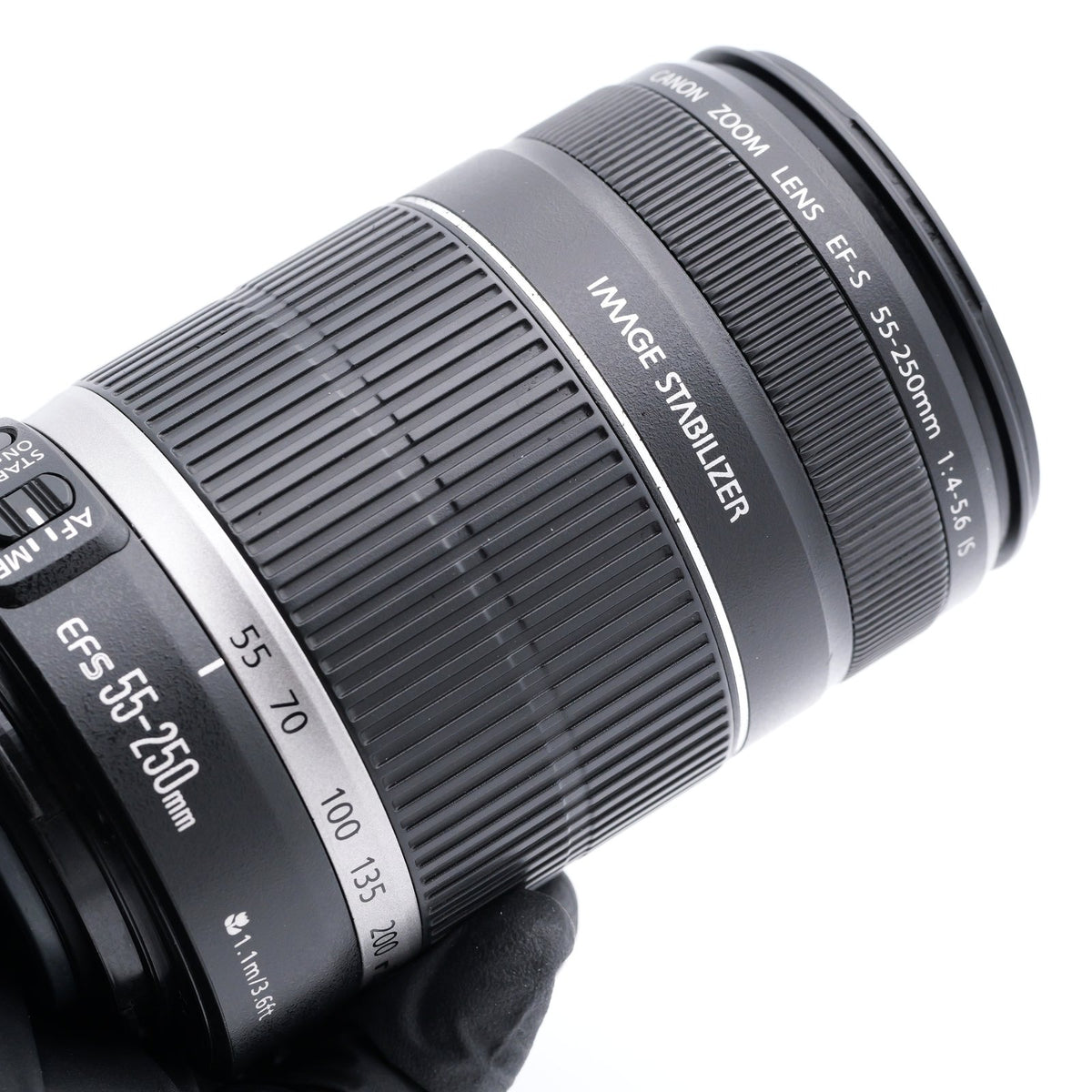 Canon EF-S 55-250mm F4-5.6 IS レンズ キヤノン EF/EF-Sマウント