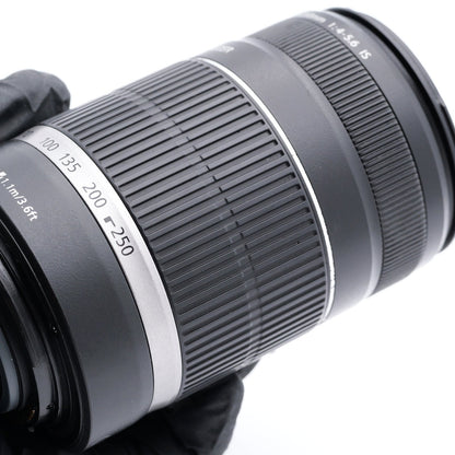 Canon EF-S 55-250mm F4-5.6 IS レンズ キヤノン EF/EF-Sマウント