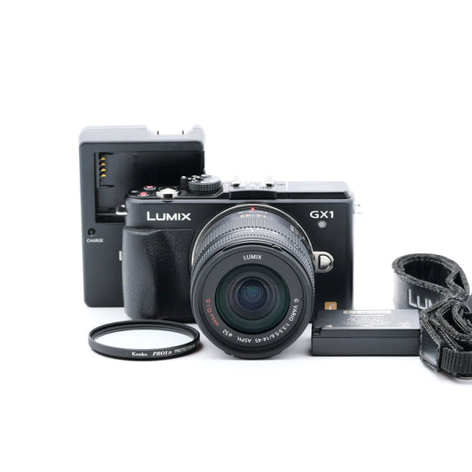 Panasonic DMC-GX1 14-45mm F3.5-5.6 ブラック ミラーレス一眼 パナソニック マイクロフォーサーズマウント