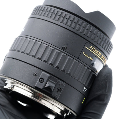 Tokina AT-X Fisheye 10-17mm F3.5-4.5 DX レンズ キヤノン EFマウント