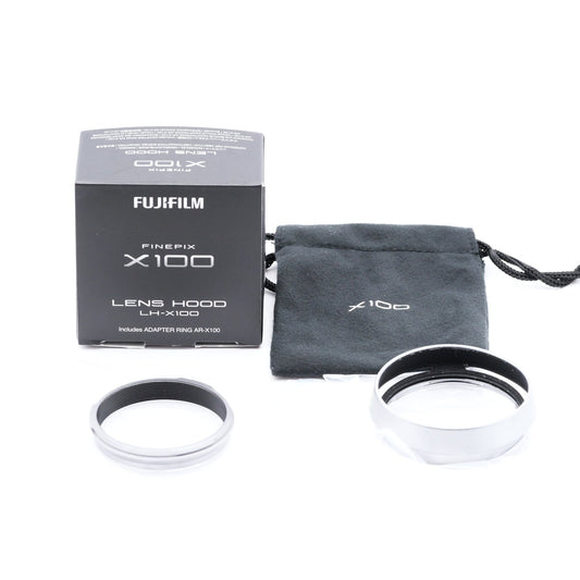 FUJIFILM LH-X100 シルバー レンズフード フジフイルム