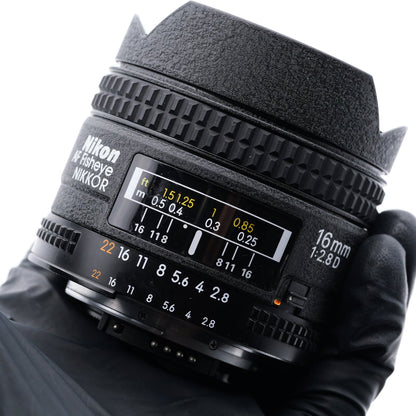 Nikon Ai AF Fisheye-Nikkor 16mm F2.8 D レンズ ニコン Fマウント