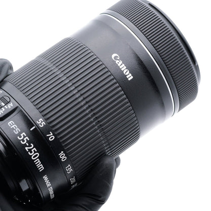 Canon EF-S 55-250mm F4-5.6 IS STM レンズ キヤノン EFマウント